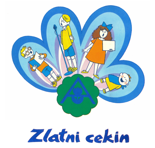 Zlatni cekin, logotip.