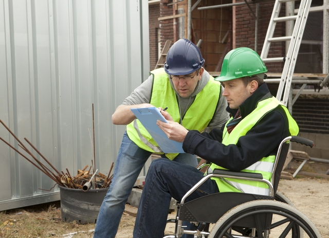 Radnik s invaliditetom, ilustracija