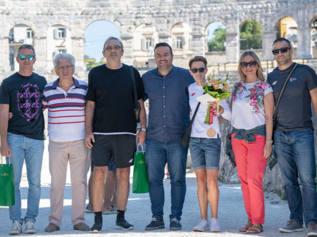 Doček, zajednička fotografija.